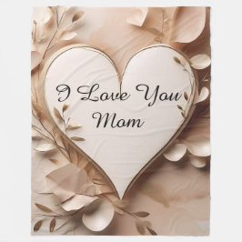 Manta Polar Te Amo Mamá