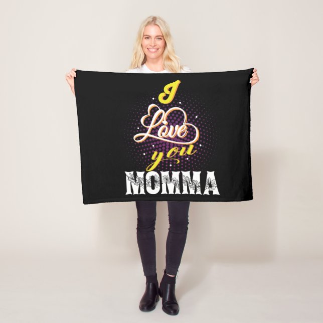 Manta Polar te amo, mamá (In situ)