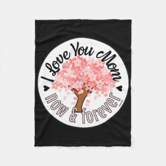 Manta Polar Te Amo Mamá - Ahora Y Para Siempre Árbol Rosa Mode