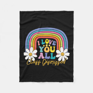 Manta Polar Te Amo Toda Clase Despedida El Último Día De La Es