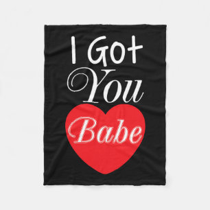 Manta Polar Te Conseguí Babe Cute El día de San Valentín Feliz