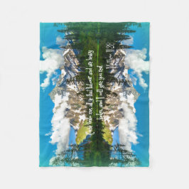 Manta Polar Te daré el resto Biblia Verse