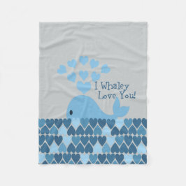 Manta Polar ¡Te Quiero! Azul