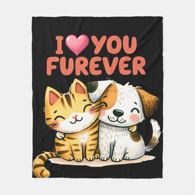 Manta Polar Te quiero Fleece Blanket (Anverso)