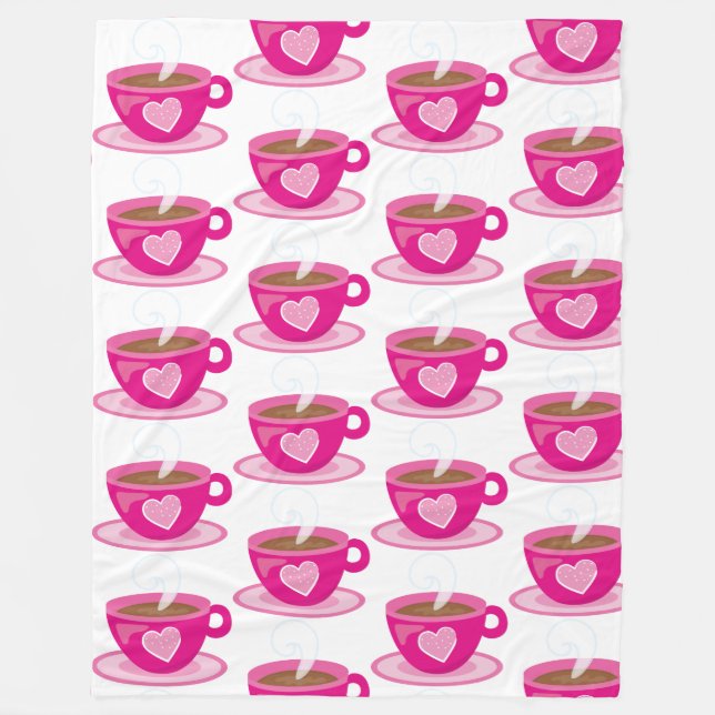 Manta Polar Te quiero más que un regalo de Día de San Valentín (Anverso)