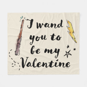 Manta Polar Te Quiero Ser Mi Valentín