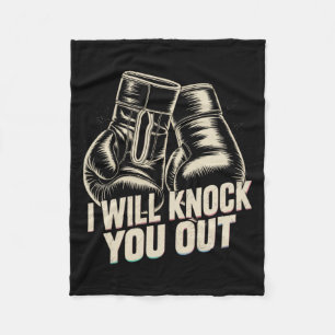 Manta Polar Te Voy A Llamar Por El Gracioso Boxeo