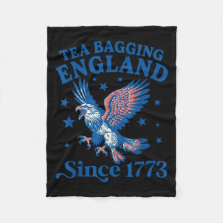 Manta Polar Tea Bagging England Since 1773 Patriotic Eagle 4th