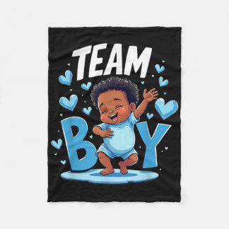 Manta Polar Team Boy Design Gender Reveal New Baby Boy 