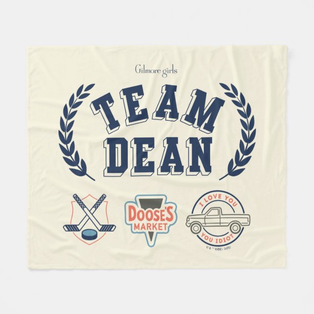 Manta Polar Team Dean Gilmore Girls Design (Frente (Horizontal))