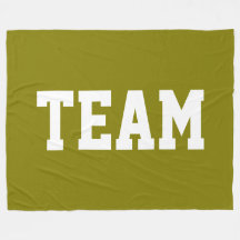 TEAM Diversión Negrita Texto Blanco Atlético Sobre