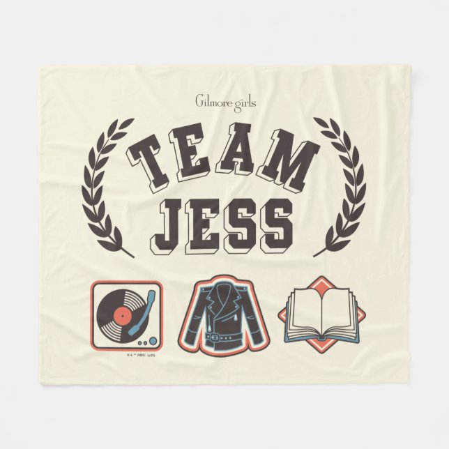 Manta Polar Team Jess Gilmore Girls Design (Frente (Horizontal))