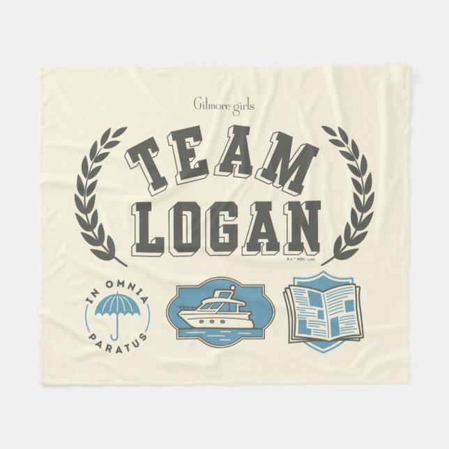 Manta Polar Team Logan Gilmore Girls Design (Frente (Horizontal))