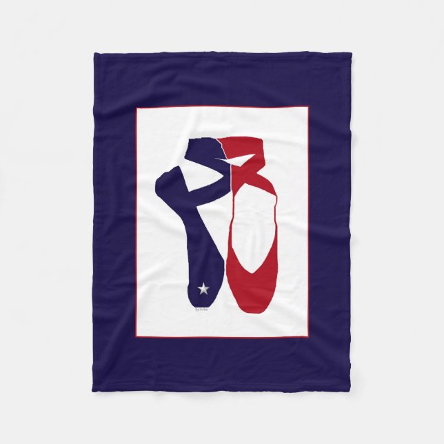 Manta Polar Team Pointe Ballet Americana (Anverso)