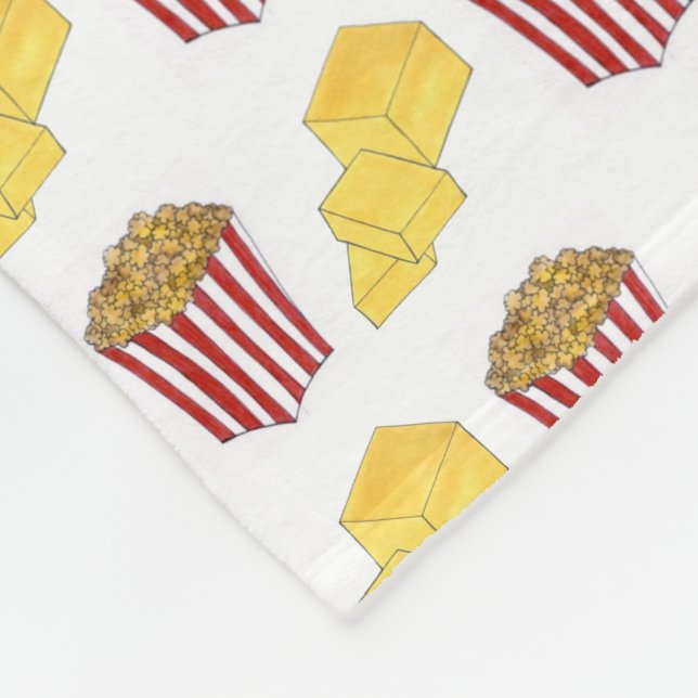 Manta Polar Teatro de cine clásico de emparejamiento de comida (Esquina)