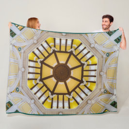 Manta Polar Techo decorado en la estación de Tokio