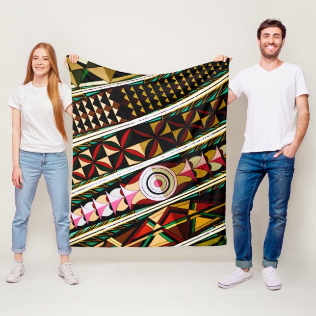 Manta Polar Techo español colorido (In situ)