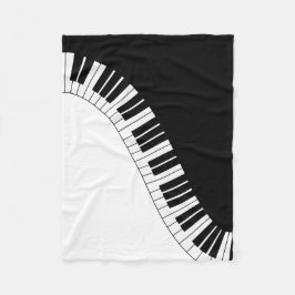 Manta Polar Teclado de piano