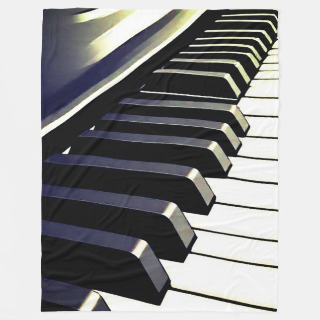 MANTA POLAR TECLAS DE PIANO (Anverso)