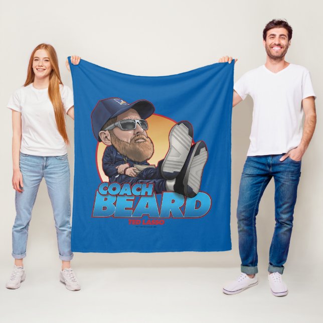 Manta Polar Ted Lasso | Coach Beard Bobblehead (In situ)