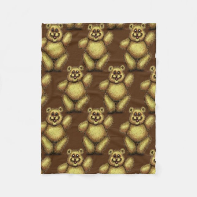 Manta Polar Teddy Bear (Anverso)