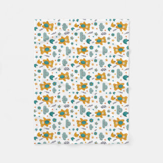 Manta Polar Teddy Bear Baby Blanket