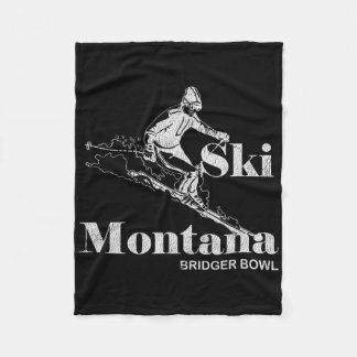 Manta Polar Tee de esquí Retro Montana Bridger Bowl