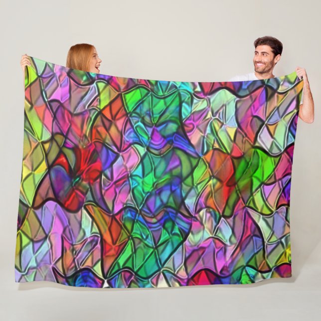 Manta Polar Tejidos cruzados ocultos por una tela de tela de m (In situ)