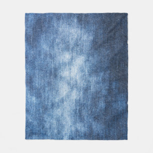 Manta Polar Tela de denim, fondo texturado.
