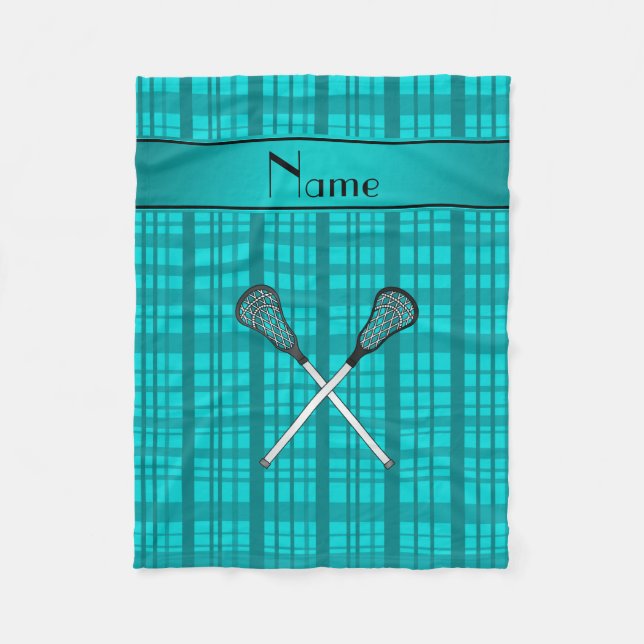 Manta Polar Tela escocesa conocida personalizada de la (Anverso)