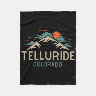 Manta Polar Telluride Colorado Vintage Retro Montaña