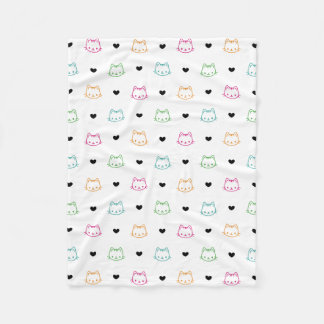Manta Polar Tema de gato lindo