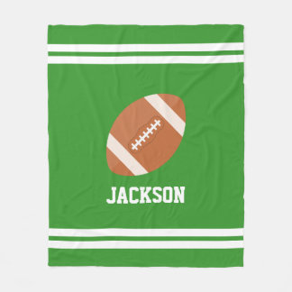 Manta Polar Tema del fútbol personalizado