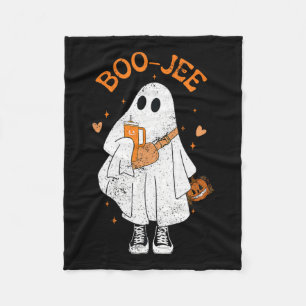 Manta Polar Temporada de fantasía aguda Fantasma Halloween Bou