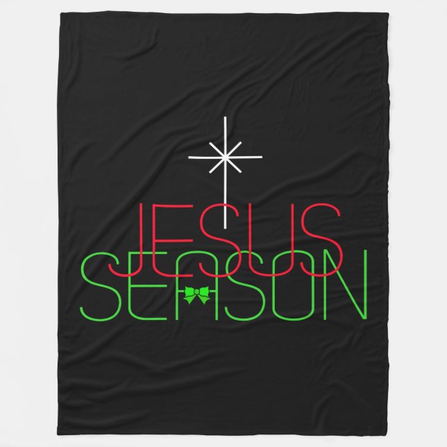 Manta Polar Temporada de Jesús (Anverso)