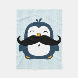 Manta Polar Tendencia del bigote del pingüino