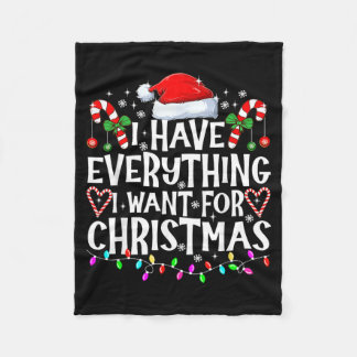 Manta Polar Tener Todo Lo Que Quieres Para Navidad Todo