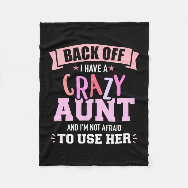 Manta Polar Tengo Una Tía (Anverso)