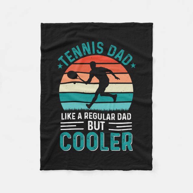 Manta Polar Tennis Dad Retro Sunset (Anverso)