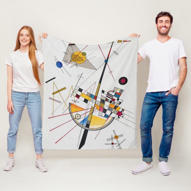 Manta Polar Tensión Delicada Nº 85, Wassily Kandinsky (In situ)