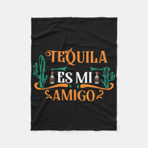 Manta Polar Tequila es mi amigo mex