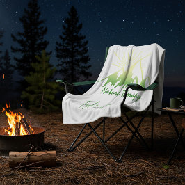 Manta Polar Terapia de naturaleza Camping familiar personaliza