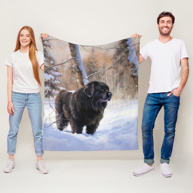 Manta Polar Terranova deja que nieve Navidades (In situ)