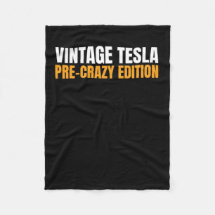 Manta Polar Tesla Vintage - Edición Pre-loca Imán o Pegatina