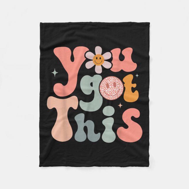 Manta Polar Test Day Teacher Shirt Motivational Testing Day St (Anverso)