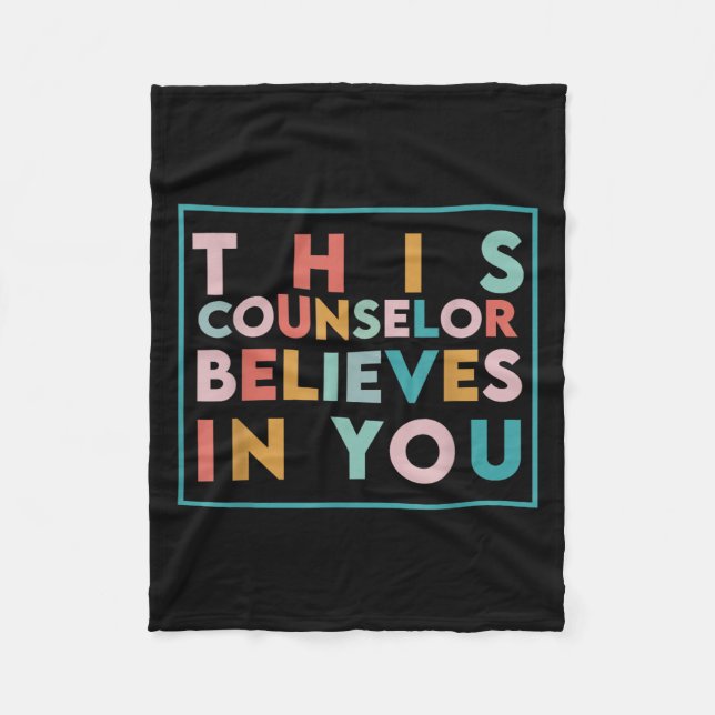 Manta Polar Testing Day Motivational This Counselor Believes I (Anverso)