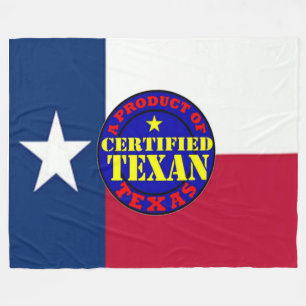 MANTA POLAR TEXÁN CERTIFICADO