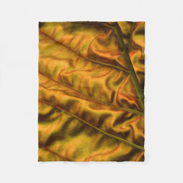 Manta Polar Textil dorado (Anverso)