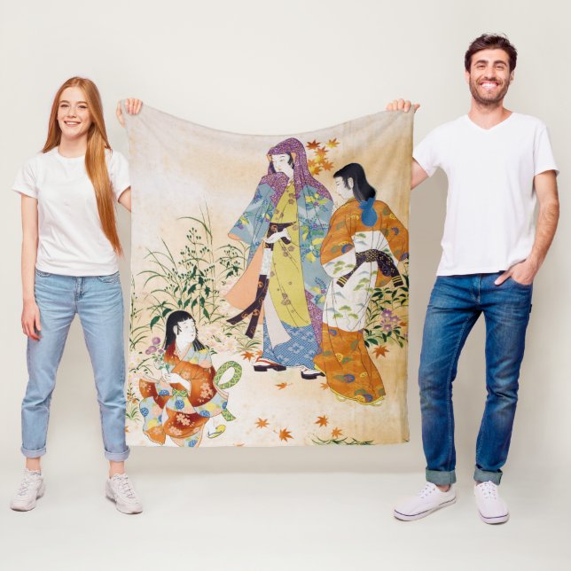 Manta Polar Textil japonés vintage (In situ)