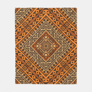 Manta Polar Textil tribal africano: estilo étnico.